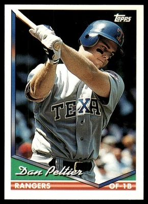 1994 Topps Dan Peltier Texas Rangers #441 - Image 1 of 2