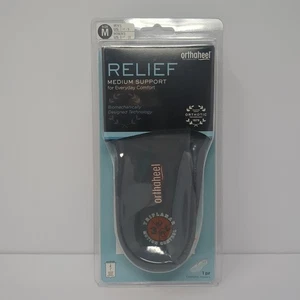 Orthaheel Relief soporte medio para hombre 7,5-9 8,5-10 para mujer - plantillas de longitud completa - Imagen 1 de 11