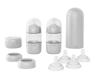 Ember - Sistema de biberón 6 oz biberón inteligente autocalentable - gris Foto 1 de 4