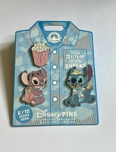 Disney Stitch Attacks Snacks limitierte Auflage Popcorn Pin Set, 2 von 12 - NEU - Bild 1 von 7