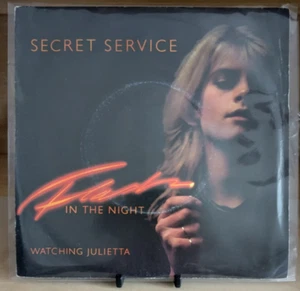 SECRET SERVICE: Flash In The Night 1981 Sonet Rec. (SON2238A) UK Import-7" Vinyl - Foto 1 di 4