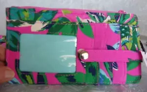 NWT Vera Bradley Ultimate Card Case Wallet in Tropical Paradise will do it all! - Picture 1 of 7