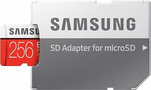 Samsung - EVO Plus 256GB microSDXC UHS-I Memory Card - SD Adapter - No Box VG
