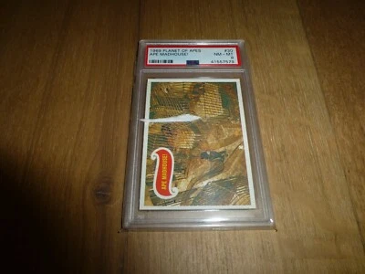 1969 Topps Planet of the Apes #30 Ape Madhouse! PSA 8 NM-MT - Image 1 of 2