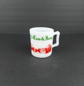 VTG Tom & Jerry Egg Nog Milk Glass Carriage Chevy Chase Inn Replacement Mug - Picture 1 of 5