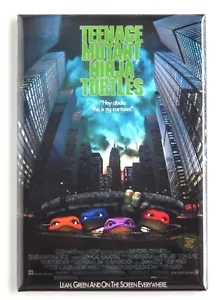 Teenage Mutant Ninja Turtles FRIDGE MAGNET movie poster - Picture 1 of 3