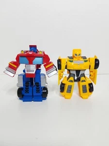 Transformers Rescue Bots Academy Classic Heroes Team Bumblebee Optimus Prime - Picture 1 of 3