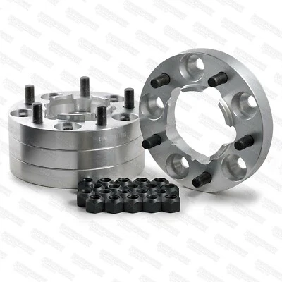Juego de 4 espaciadores de rueda de aluminio Land Rover Defender Discovery 1 30 mm Bulldog - Imagen 1 de 4