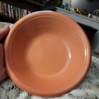 Pottery BOWL Inside Rings Orangy 8.25