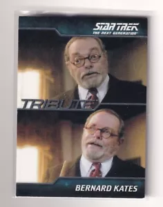 Tarjeta Tributo Star Trek Next Generation Serie 2 T34 Bernard Kates - - Imagen 1 de 2