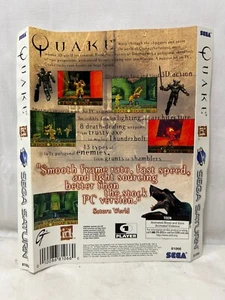 Quake (Saturn, 1997) - Case Sleeve Only - NO GAME - Picture 1 of 1