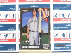2000 Team Best Rookies Babbitt's Bombers Silver #4 Josh Hamilton SN 124/150