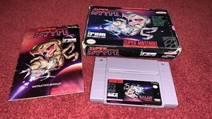 Super R-Type CIB COMPLETE IN BOX & TESTED SNES Super Nintendo VGC! READ PLEASE! - Picture 1 of 12