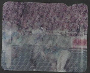 pk81023:Vintage 1996 Wheaties Super Bowl Replays 3D Roger Staubach Card