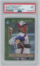 2017 Bowman Draft MLB Draft History Randy Johnson 037/250 PSA 9 #MLBD-RJ