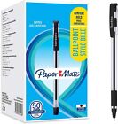 Paper Mate Ballpoint Pens, Comfort Grip Fine Point 0.7mm Black 50 Pens
