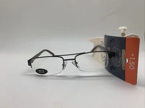 IC42 ICU DR DEAN EDELL 1112266 2Z Anaheim 1.50 READING GLASSES SEMI RIMLESS - Picture 1 of 6