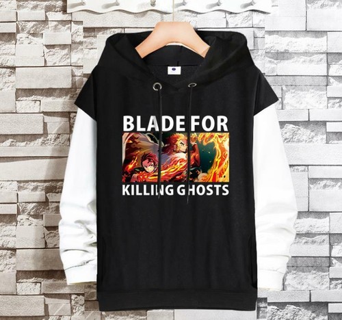 VETEMENTS Felpa con cappuccio Demon Slayer: Kimetsu no Yaiba pullover con cappuccio cotone