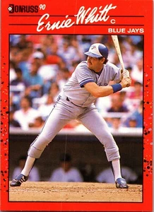 1990 Donruss - #385 Ernie Whitt - Picture 1 of 2