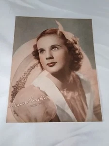 Deanna Durbin ~ Press Photo Print ~ Universal Pictures - Picture 1 of 2