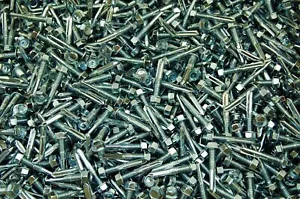 (3,000) TEK 5 Hex Washer Head 12-24 x 1-1/4 Self-Drilling HD Steel Screw BULK - Picture 1 of 1