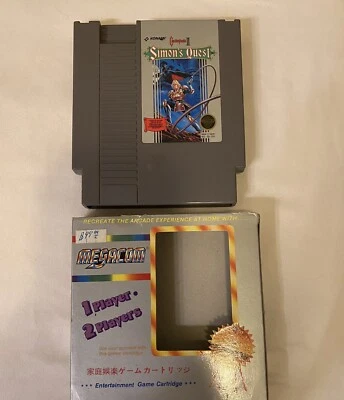 Castlevania 2 II: Simon's Quest NES Nintendo (1988) Works Clean With Mod Box - Image 1 of 3