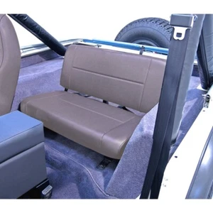 Rugged Ridge Standard Rear Seat Gray Fits 55-95 Jeep CJ / Jeep Wrangler - Picture 1 of 9