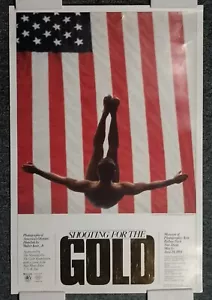 WALTER OOSS "Shooting For The Gold" 1984 Olympics POSTER - San Diego Balboa Park - Bild 1 von 9
