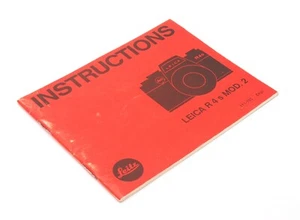Leica R4 S Mod.2 Bedienungsanleitung - UK Händler - Bild 1 von 4