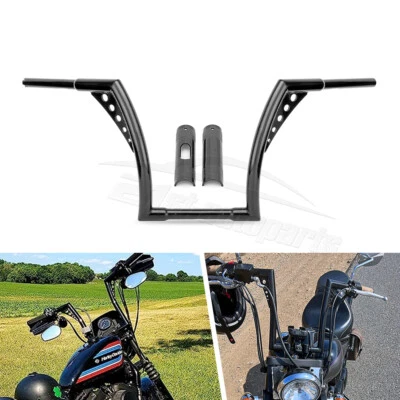 Rise 12" Ape Hanger Bar Handlebars For Harley 2017-2024 Road King Special FLHRXS - Imagem 1 de 4
