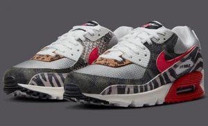 Taglia 10 - Nike Air Max 90 Tunnel Walk University Rosso/Minerale di Ferro - Foto 1 di 8
