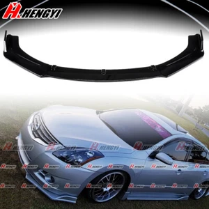 For 07 08 09 Nissan Altima Coupe Sedan Front Bumper Lip Kit Chin Spoiler Gloss - Picture 1 of 9
