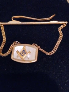 Maglie bracciale massonico vintage Free Mason, cravatta e cravatta, 9 pezzi - Foto 1 di 10