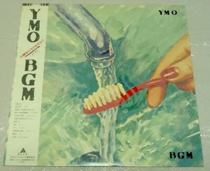 YMO - BGM JAPAN ORG LP W/OBI HARUOMI HOSONO RYUICHI SAKAMOTO YUKIHIRO TAKAHASHI - Picture 1 of 3