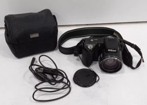 Nikon Coolpix L110 Digital Camera w/ Case Black Tested And Works A+ - Picture 1 of 3