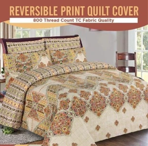 king Size Quilt Cover Set-Cotton Queen Size Donna Cover-Double Size Duvet Set - Bild 1 von 19