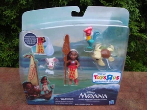 Toys R Us Disney Moana Colorful Adventures Figures by Hasbro (2016) NEW - Picture 1 of 9