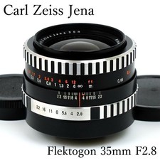 carl zeiss jena flektogon 35mm f2.8 m42 for sale | eBay