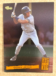 RARE 1994 CLASSIC BASEBALL DEREK JETER "CREAM OF THE CROP" RC (C17)