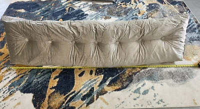 Cabecero Suave Triangular Cuña Almohada de Lectura Cojín de Respaldo para Cama de Día, WOWMAX Foto 1 de 4