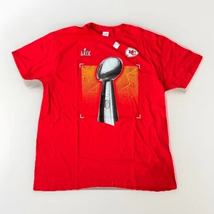 CAMISETA Kansas City Chiefs Super Bowl Champs LIV NFL TALLA 2XL Trofeo Lombardi - Imagen 1 de 6