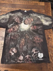The Walking Dead Zombie Shirt AOP Herren Gr. Large  - Bild 1 von 6