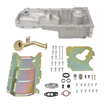 For LT GM GEN V LT1 LT4 L83 L86 Rear Swap Retro-fit Oil Pan w/Frame Cut Outs Kit - Image 1 of 4