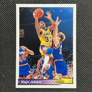 Magic Johnson 1992-93 Upper Deck #32a Los Angeles Lakers HOF - Picture 1 of 2