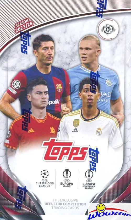 2023/24 Topps UEFA Club Competition Sealed HOBBY Box-AUTO/RELIC! YAMAL RC Year! - Image 1 of 1
