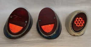 VW Volkswagen Snowflake Tail Light (1) and HELLA Pair of Taillights SRBBL 360 2 - Picture 1 of 24