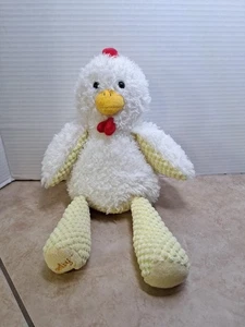 Scentsy Buddy Huhn weiß gelb Waffelmuster 12" ohne Duftpackung - Bild 1 von 9