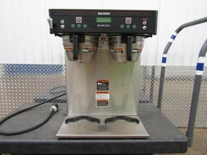Bunn 37600.0402 ICB-TWIN Edelstahl kommerzielle Doppel-Kaffeemaschine 120/208 V - Bild 1 von 13