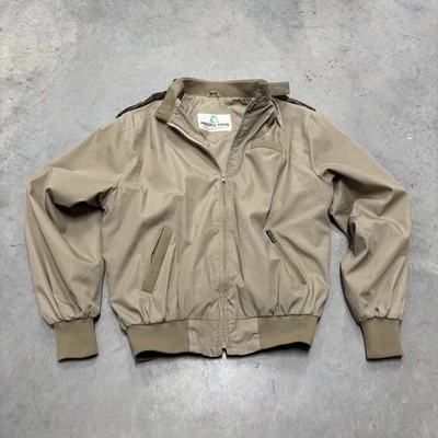 Chaqueta deportiva vintage Pacific Trail marrón/bronceado para hombre talla grande Foto 1 de 4