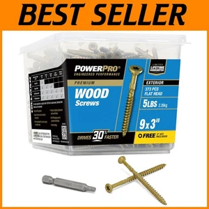 All-Purpose Exterior Screws, 3 Inch, Bronze - Picture 1 of 12